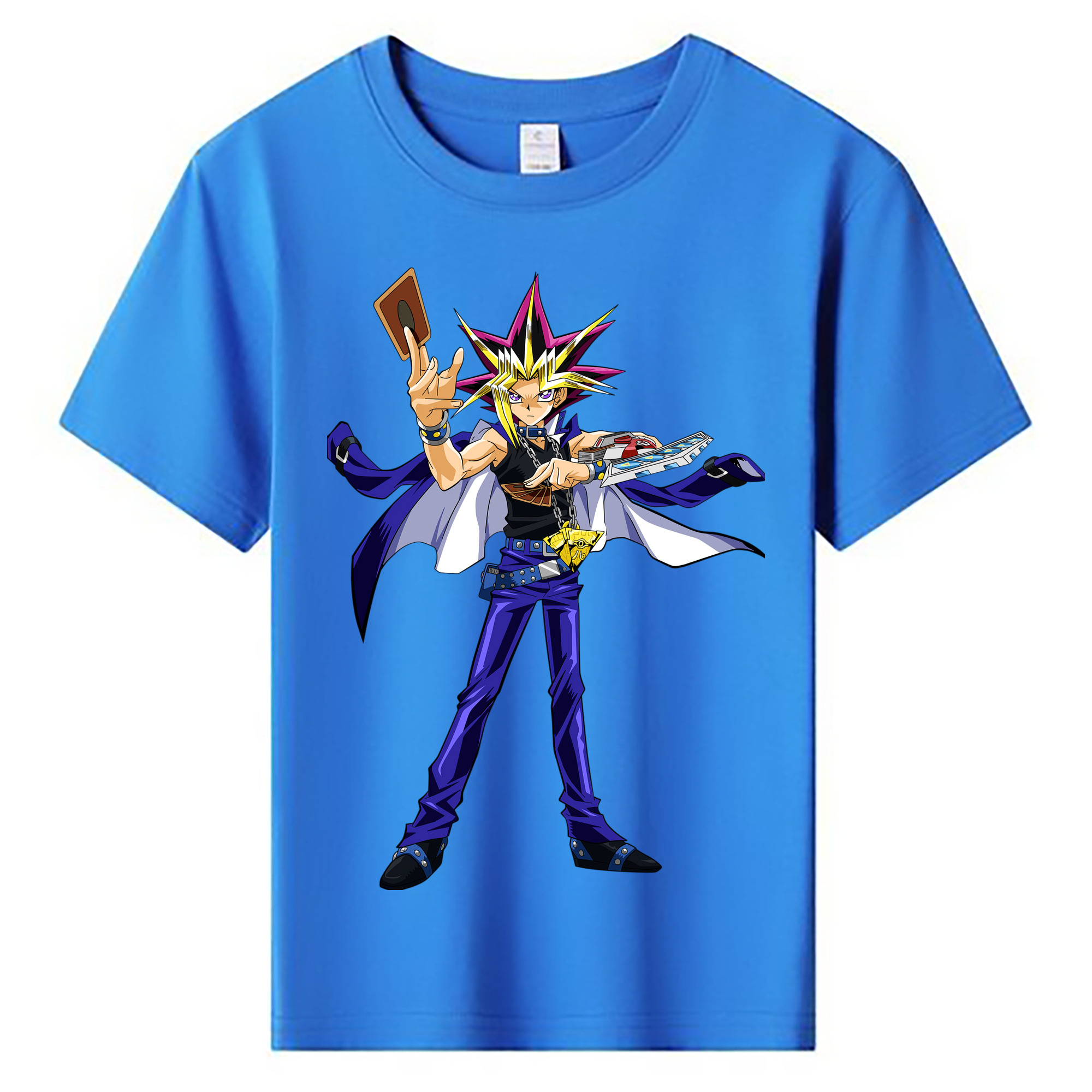 （画像用） 遊☆戯☆王 Yu-Gi-Oh! 綿100％キッズTシャツ（フロントプリント）